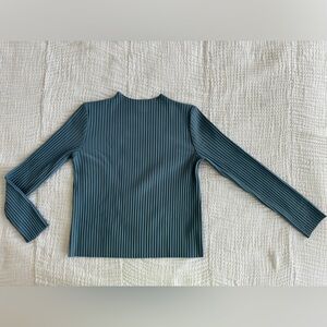 Aritzia Babaton Advocate Blouse in Slab Blue